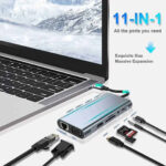 Adaptateur USB-C Multifonction 11 en 1 – Image 2