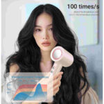 Sèche-Cheveux Supersonique – Moteur Numérique Haute Vitesse & Technologie Ionique – Image 2