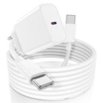 Chargeur Rapide iPhone 25W USB-C vers Lightning – Compatible iPhone 15 à 17