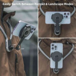 Support Rotatif Magnétique 360° pour Smartphone – Clip de Fixation Mains Libres – Image 2