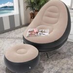 Fauteuil Gonflable avec Repose-Pieds et Pompe Électrique – Confort et Design Moderne – Image 4