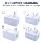 Adaptateur Secteur Universel – Multi-prise Mondiale avec Protection Surtension – Image 4