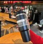 Thermos Isotherme Premium 1,2 L (40 oz) avec Poignée – Acier Inoxydable – Image 2