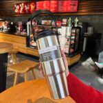 Thermos Isotherme Premium 1,2 L (40 oz) avec Poignée – Acier Inoxydable