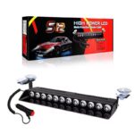Barre LED Stroboscopique Haute Puissance S12 – Pour Pare-Brise de Véhicule – Image 3