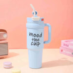 Mood The Cup – Gobelet Thermos 900 ml avec Paille et Poignée – Image 5