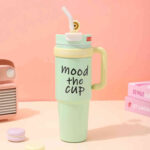 Mood The Cup – Gobelet Thermos 900 ml avec Paille et Poignée – Image 4