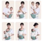 Porte-Bébé Ergonomique en Coton – Image 3