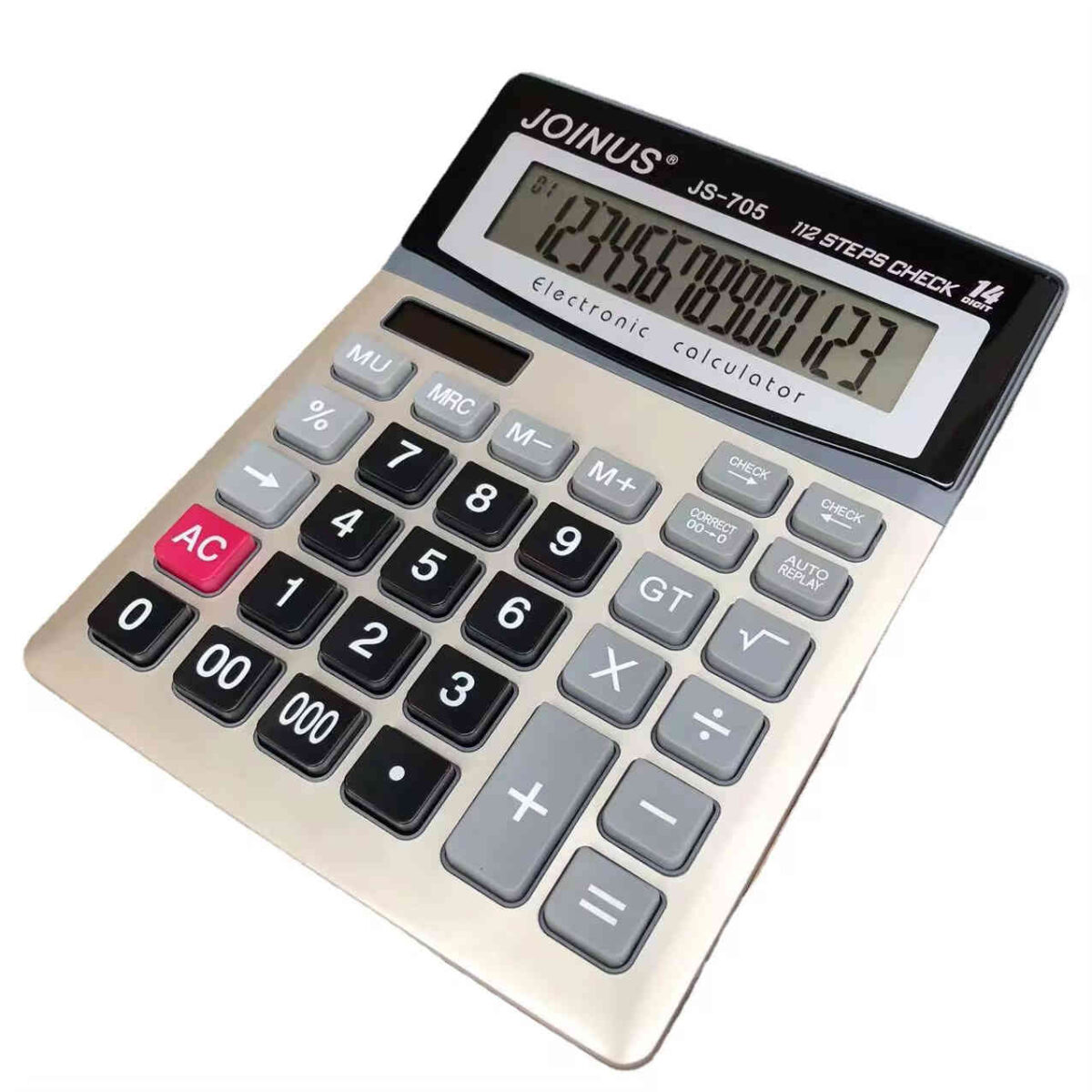 Calculatrice électronique professionnelle JS-1200V – Two Way Power – Image 3