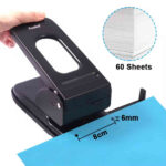 Perforatrice de Bureau Métallique 2 Trous – 60 Feuilles