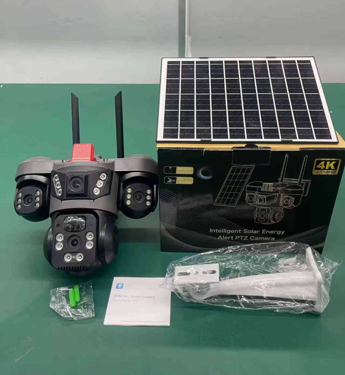 Caméra de Surveillance Solaire X3 – 4G LTE – 4K Ultra HD – 3 en 1 – Image 3