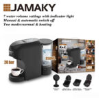 Machine à café multi-capsules JMK9016 – 1400W