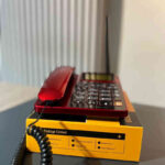 Téléphone Fixe Sans Fil 4G/3G/2G – Modèle G518 avec Antenne Externe et Batterie Longue Durée