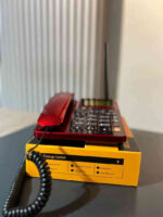 Téléphone Fixe Sans Fil 4G/3G/2G – Modèle G518 avec Antenne Externe et Batterie Longue Durée