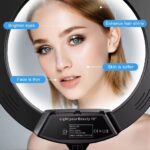 Ring Light LED 14 Pouces avec Trépied et Support Smartphone – Image 5
