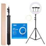 Ring Light LED 18 Pouces avec Trépied et Télécommande – Image 2