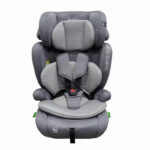 Siège auto bébé évolutif avec protection latérale et harnais ajustable