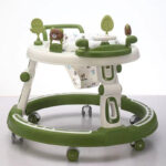 Trotteur bébé évolutif avec siège ergonomique et jouets intégrés