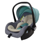 Siège auto bébé portable avec canopy et harnais de sécurité – Image 4