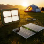 Projecteur Solaire LED 200W avec Panneau Externe Haute Performance