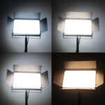 Panneau LED 55W professionnel avec volets de contrôle – Image 5