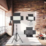 Panneau LED 55W professionnel avec volets de contrôle – Image 2