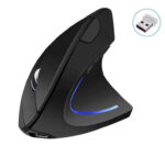 Souris Ergonomique Verticale Sans Fil Rechargeable RGB – Double Connexion (Bluetooth + USB) – Image 5