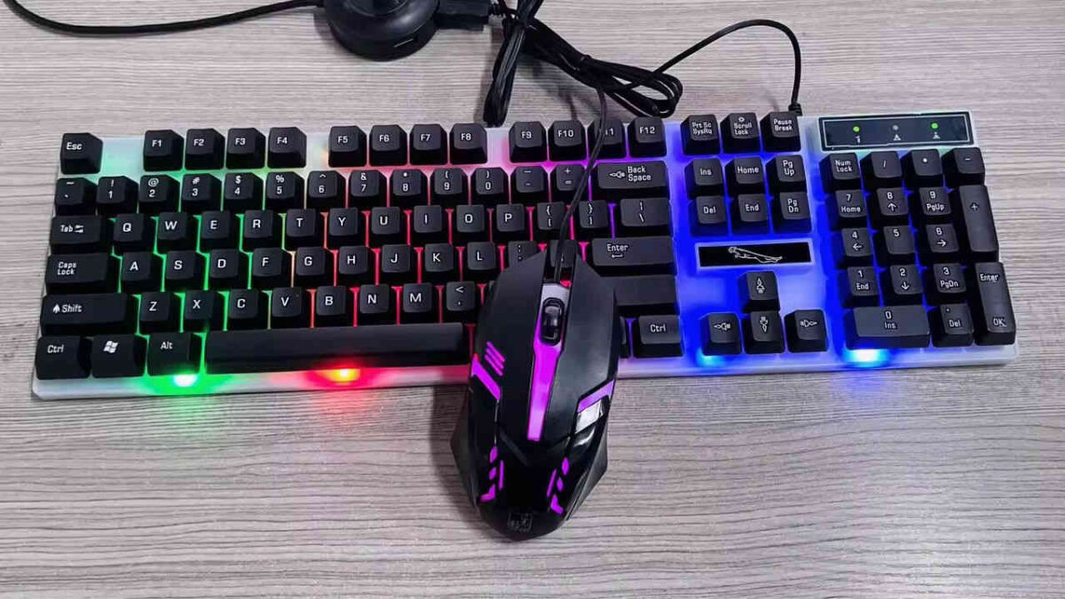 Pack Clavier Gaming RGB + Souris Gaming avec Câble USB – Image 3