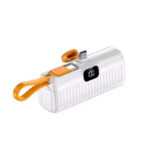 Power Bank 5000mAh Compacte avec Câbles Intégrés et Écran LED – Recharge Rapide Smartphones – Image 4