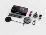 Microphone Condensateur Professionnel avec Bras Articulé et Support Smartphone – Image 4