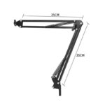 Bras Articulé Professionnel pour Microphone avec Fixation Bureau – Image 7