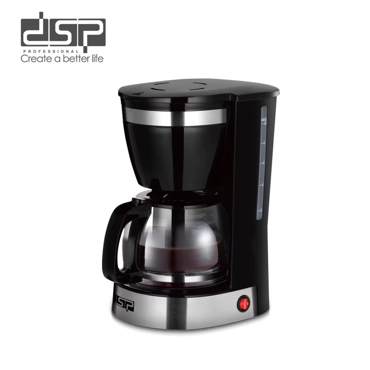 Machine à café Électrique DSP – 1,25L | Modèle KA3126 – Image 5