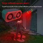 Alarme Solaire Infrarouge Intelligente avec Détecteur de Mouvement