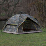 TENTE DE CAMPING AUTOMATIQUE CAMOUFLAGE – 3 PERSONNES