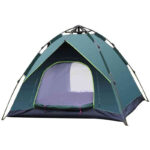 TENTE DE CAMPING AUTOMATIQUE VERTE – 2 × 2 M – 3 PERSONNES – Image 3