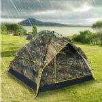 TENTE DE CAMPING AUTOMATIQUE CAMOUFLAGE – 3 PERSONNES – Image 5