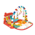 TAPIS D’ÉVEIL POUR BÉBÉ AVEC ARCHE DE JEUX ET PIANO MUSICAL