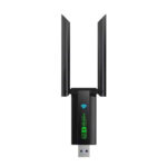 ADAPTATEUR WI-FI 6 USB SANS FIL AVEC DOUBLE ANTENNE – PLUG & PLAY – Image 3
