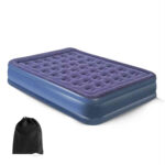 MATELAS GONFLABLE AVEC POMPE INTÉGRÉE RECHARGEABLE – 203 × 152 × 47 CM – Image 3