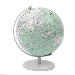 GLOBE TERRESTRE DÉCORATIF AVEC SUPPORT – 20 CM