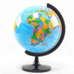 GLOBE TERRESTRE ROTATIF DE BUREAU – DIAMÈTRE 25 CM – Image 5
