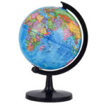 GLOBE TERRESTRE ROTATIF DE BUREAU – DIAMÈTRE 25 CM – Image 4