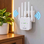 RÉPÉTEUR WI-FI 6 PIX-LINK AX25 – JUSQU’À 1 800 Mb/s