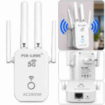 RÉPÉTEUR WI-FI PIX-LINK 5G AC2800M AVEC 4 ANTENNES – Image 5