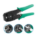 PINCE À SERTIR RJ45 / RJ11 AVEC OUTIL DE DÉNUDAGE – Image 5