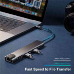 HUB USB-C 8 EN 1 MULTIFONCTION AVEC HDMI, USB, LECTEUR SD ET MICRO SD – Image 5