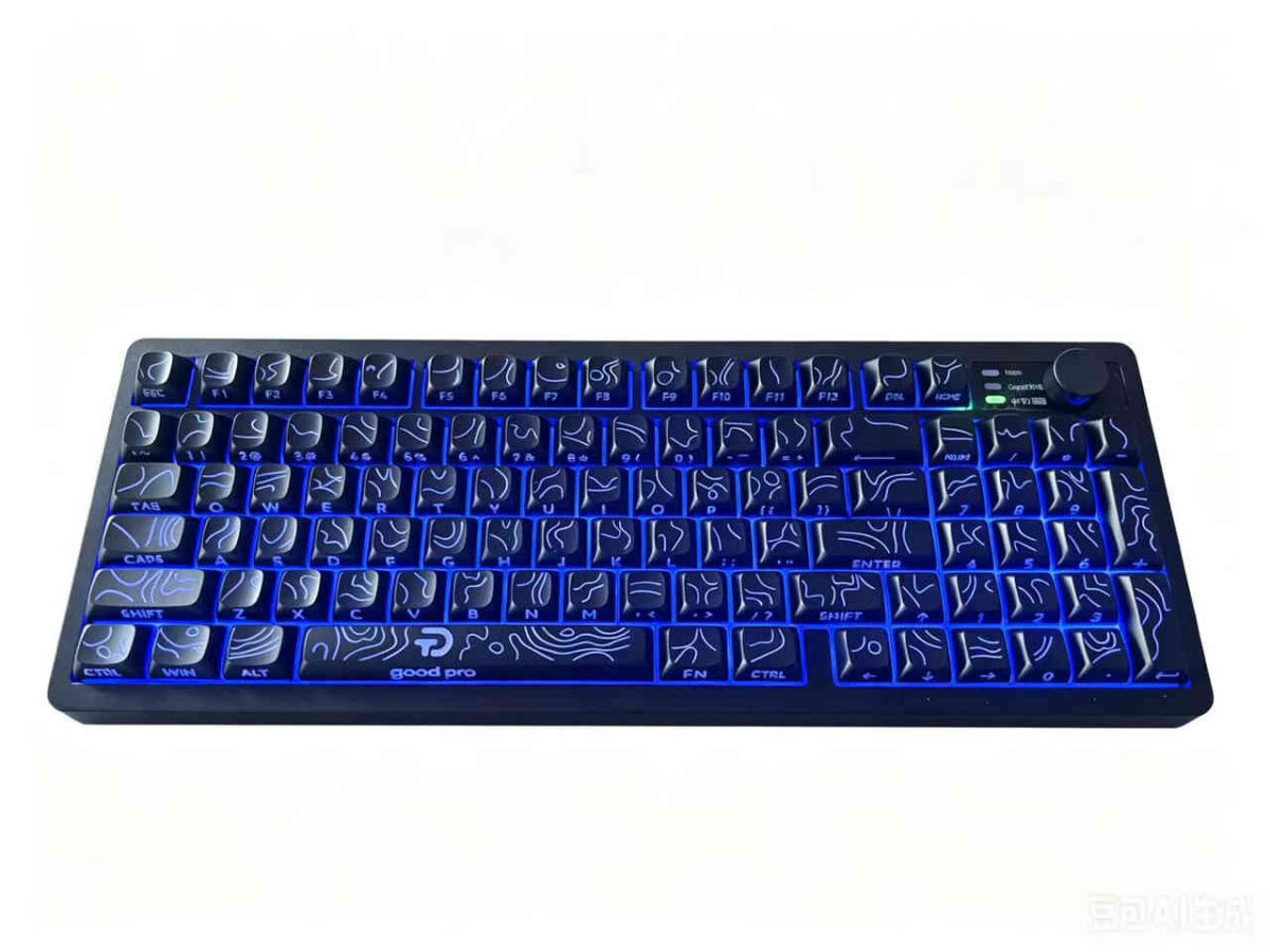 CLAVIER GAMING SANS FIL RECHARGEABLE AVEC ÉCLAIRAGE RGB – Image 4