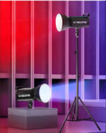 LAMPE LED STUDIO RGB 150W AVEC EFFETS MULTICOLORES – Image 2