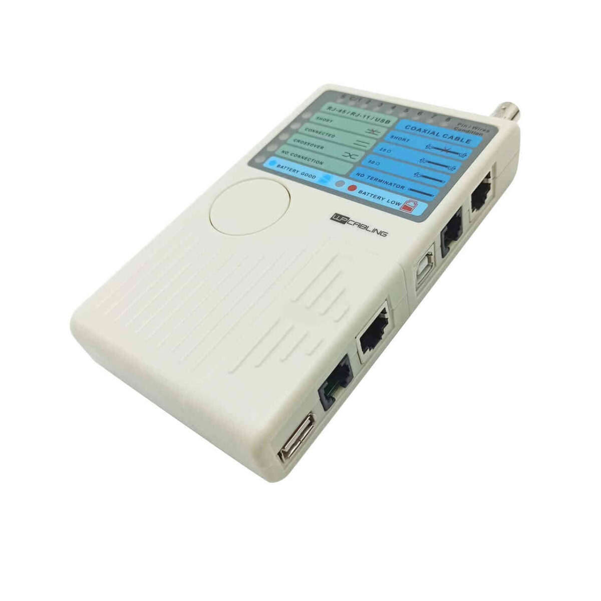 TESTEUR PROFESSIONNEL DE CÂBLES RÉSEAU RJ45/RJ11, USB ET COAXIAL MULTIFONCTION – Image 4